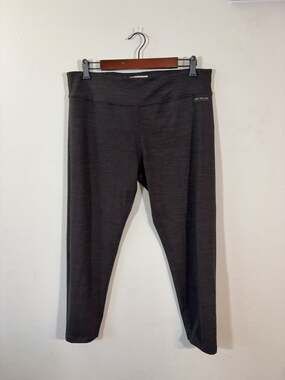 Marc New York Performance Charcoal Grey Heathered Crop Leggings XXL